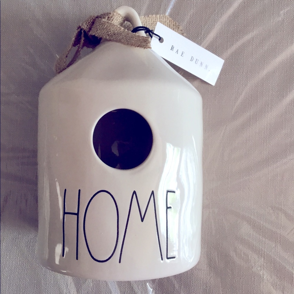 Rae Dunn "Home" Birdhouse